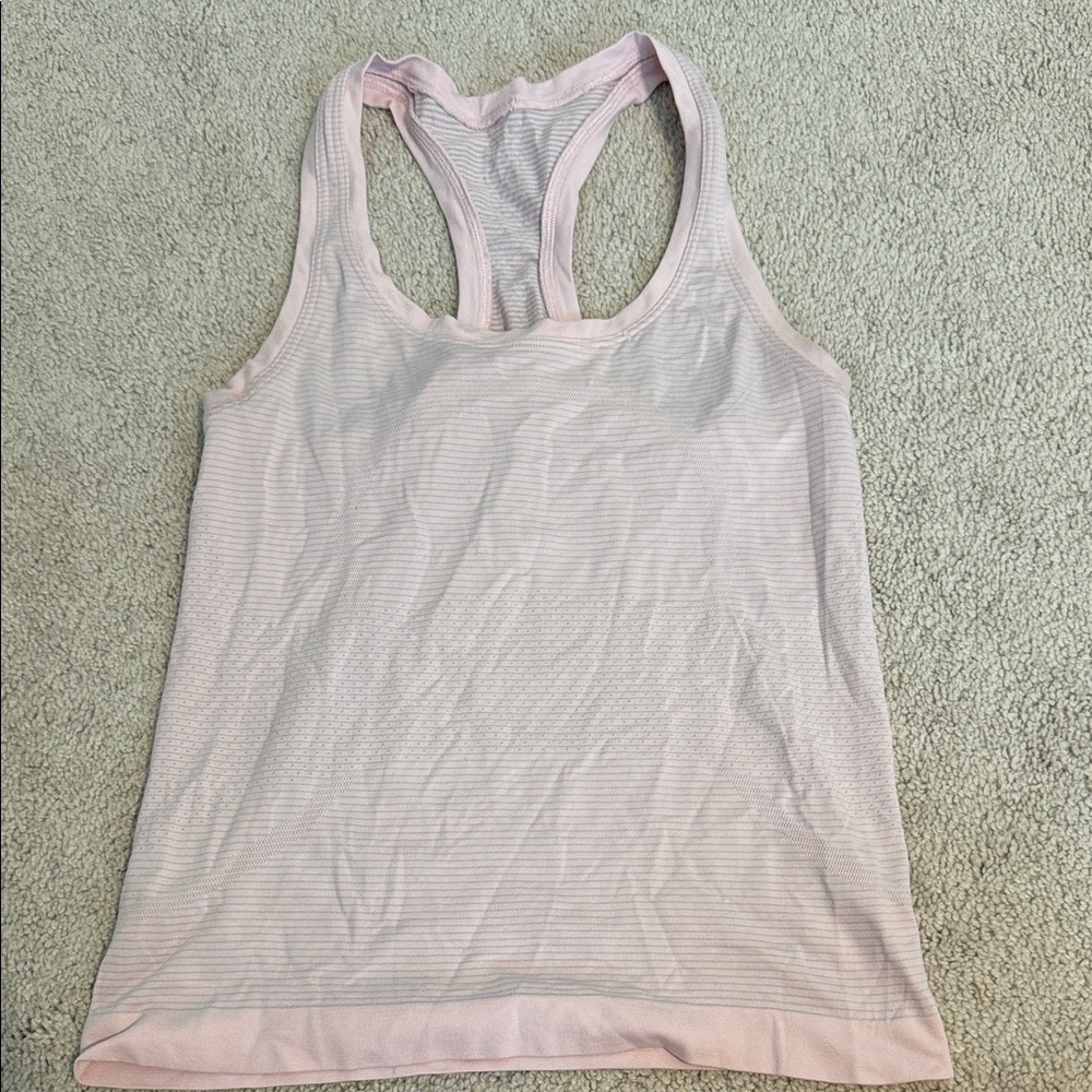 Women's Lulu Strawberry Milkshake Swiftly Tank Top (race length)